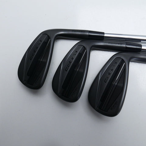 Used Cobra King Tour Black 2023 Iron Set / 5 - PW / Stiff Flex