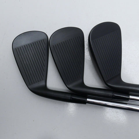 Used Cobra King Tour Black 2023 Iron Set / 5 - PW / Stiff Flex