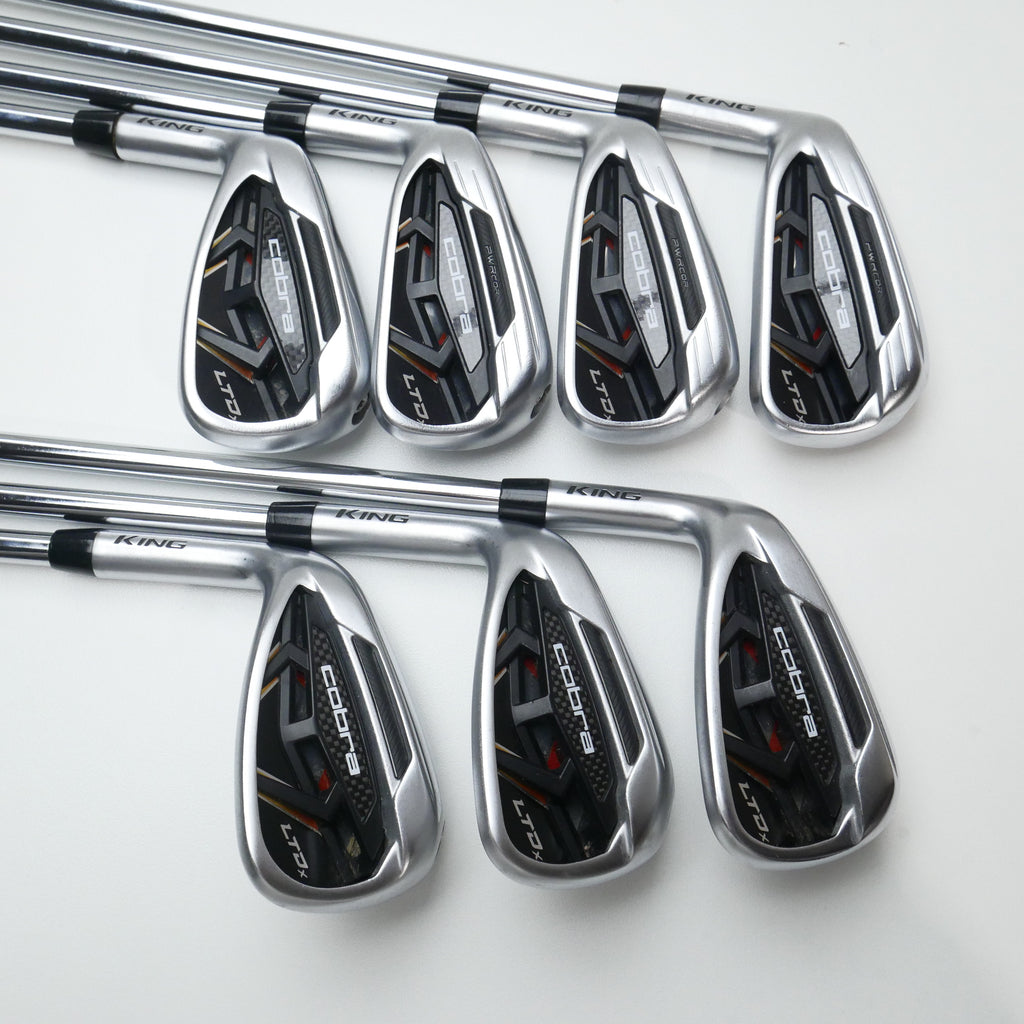 Used Cobra LTDx Iron Set / 5 - PW + GW / Regular Flex / Left-Handed