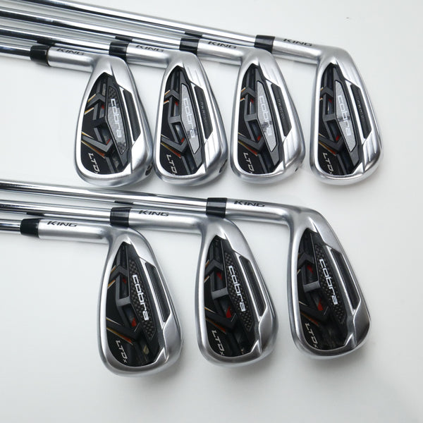 Used Cobra LTDx Iron Set / 5 - PW + GW / Regular Flex / Left-Handed