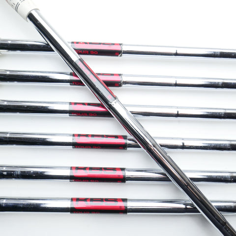 Used Cobra LTDx Iron Set / 5 - PW + GW / Stiff Flex