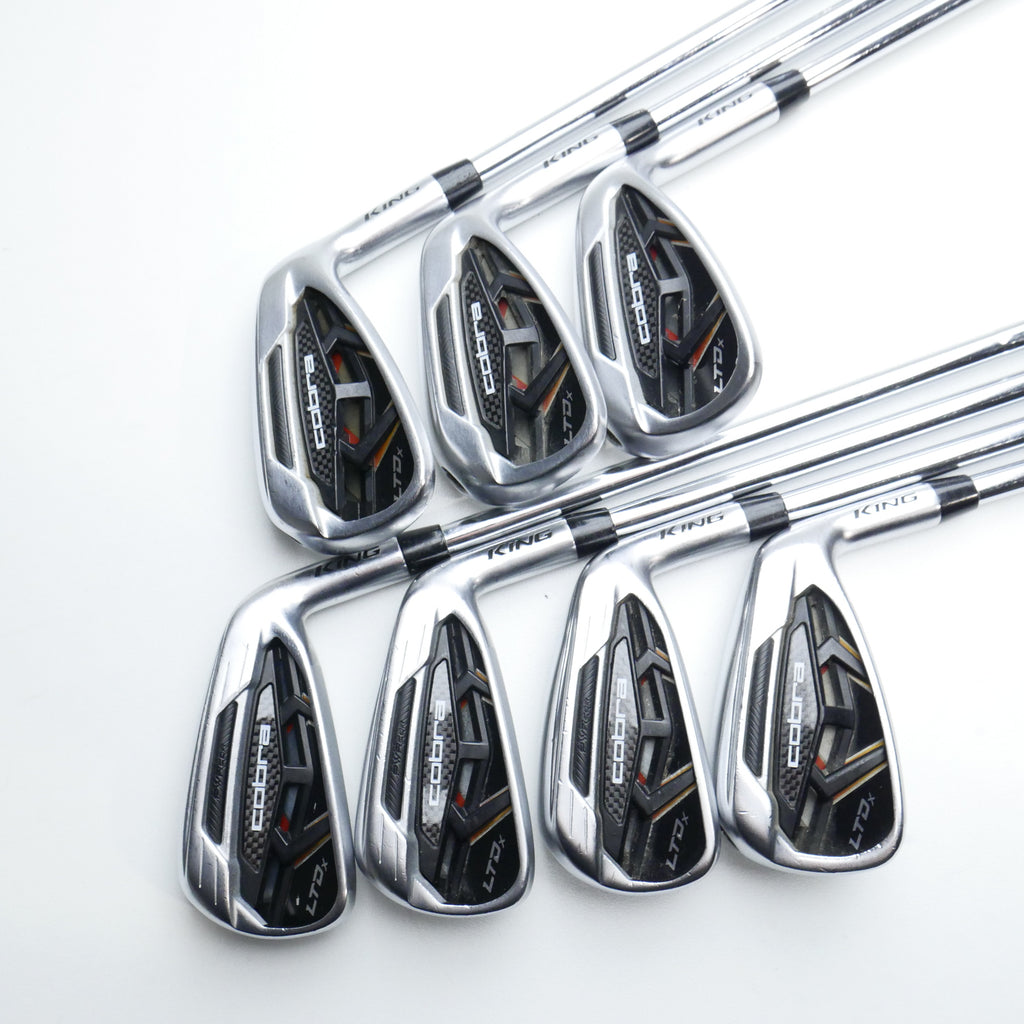 Used Cobra LTDx Iron Set / 5 - PW + GW / Stiff Flex