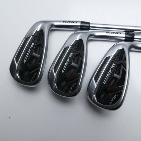 Used Cobra LTDx Iron Set / 6 - PW + GW / Stiff Flex
