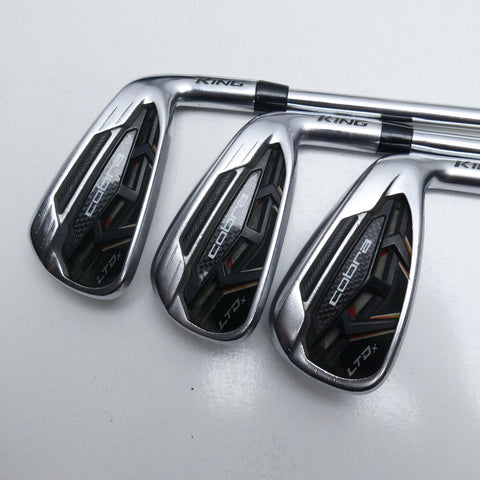 Used Cobra LTDx Iron Set / 6 - PW + GW / Stiff Flex