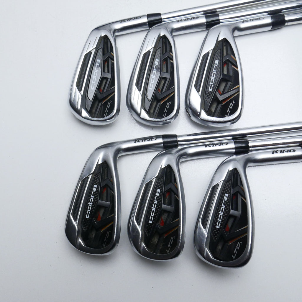 Used Cobra LTDx Iron Set / 6 - PW + GW / Stiff Flex