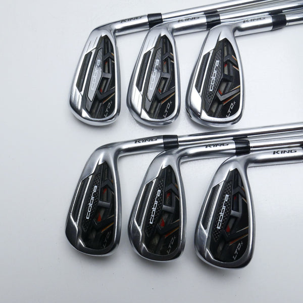 Used Cobra LTDx Iron Set / 6 - PW + GW / Stiff Flex