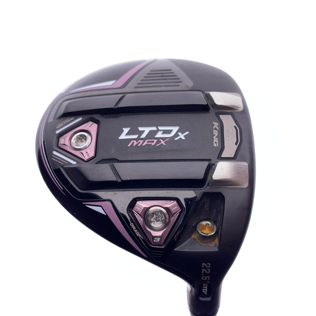 Used Cobra LTDx MAX Womens 5 Fairway Wood / 22.5 Degrees / Ladies Flex