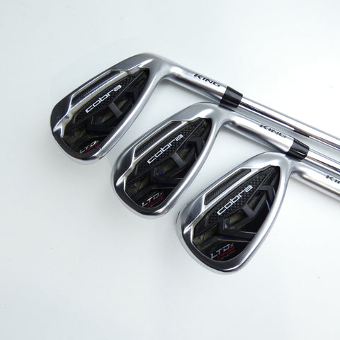 Used Cobra LTDx ONE Length Iron Set / 5 - PW + GW / Regular Flex