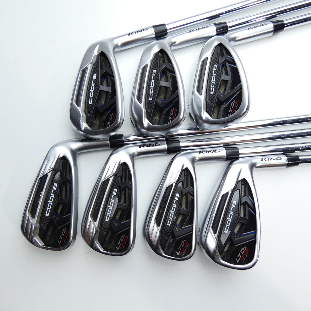 Used Cobra LTDx ONE Length Iron Set / 5 - PW + GW / Regular Flex