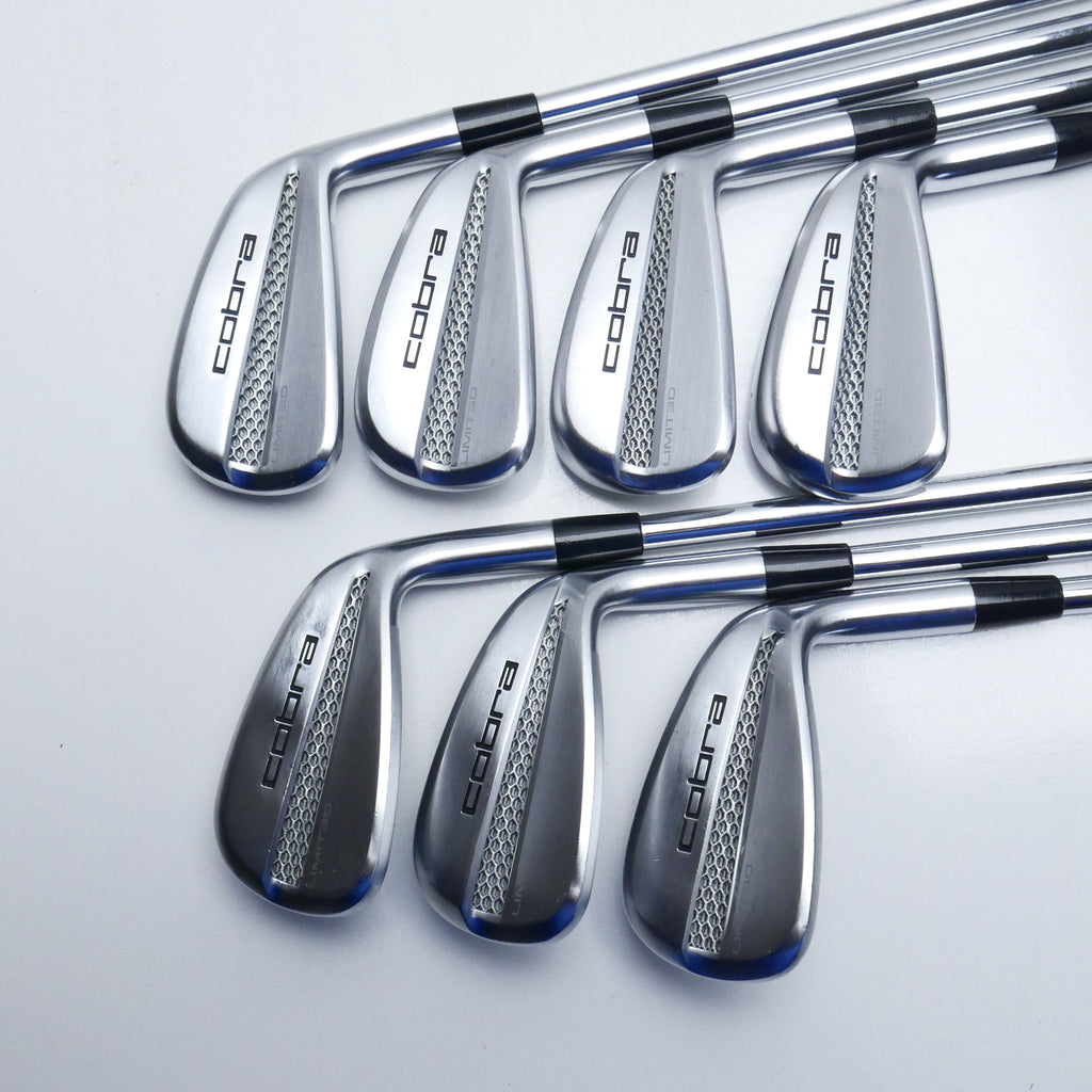 Used Cobra Limit3d Iron Set / 4 - PW / Stiff Flex