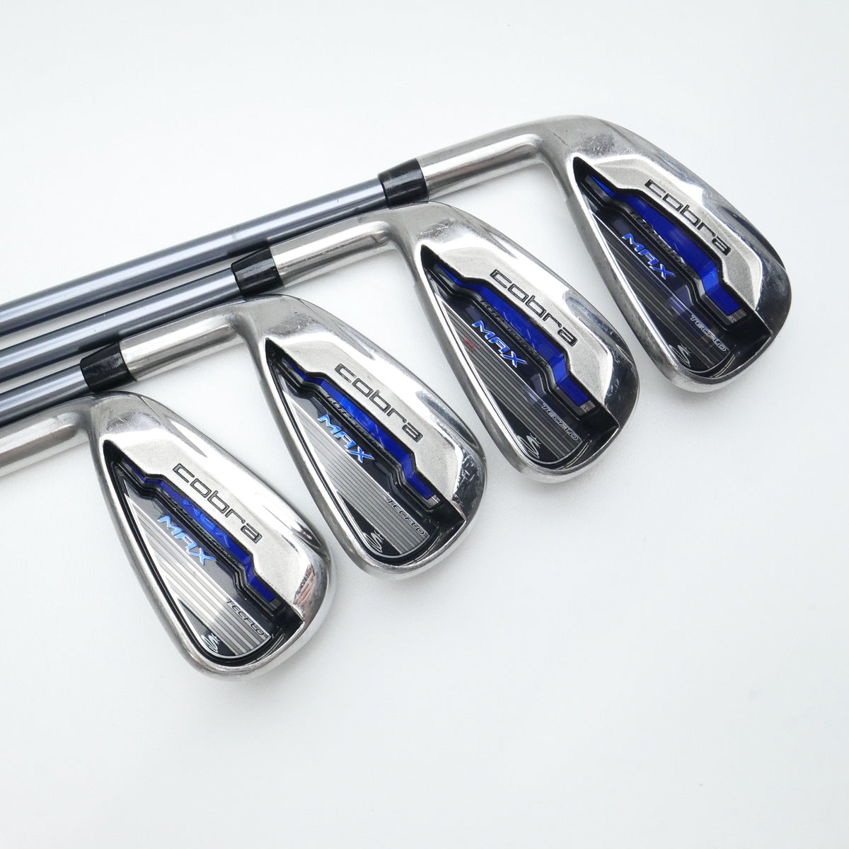Used Cobra MAX Iron Set / 5 - SW / Lite Flex / Left-Handed