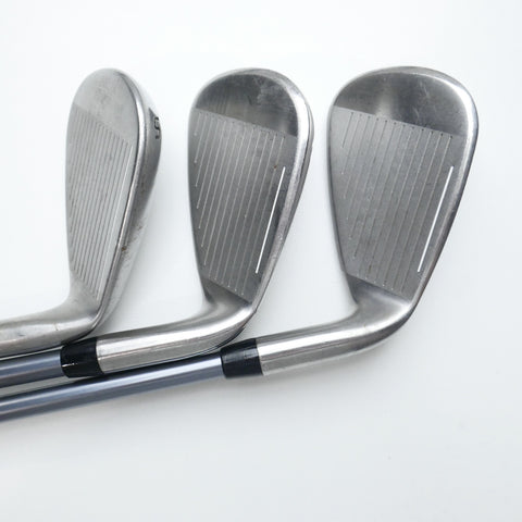 Used Cobra MAX Iron Set / 5 - SW / Lite Flex / Left-Handed