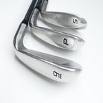 Used Cobra MAX Iron Set / 5 - SW / Lite Flex / Left-Handed