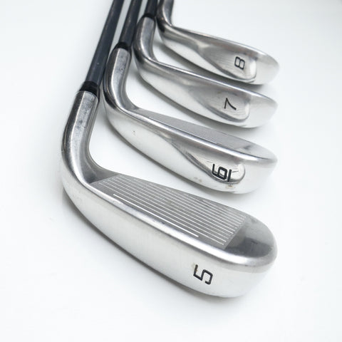 Used Cobra MAX Iron Set / 5 - SW / Lite Flex / Left-Handed