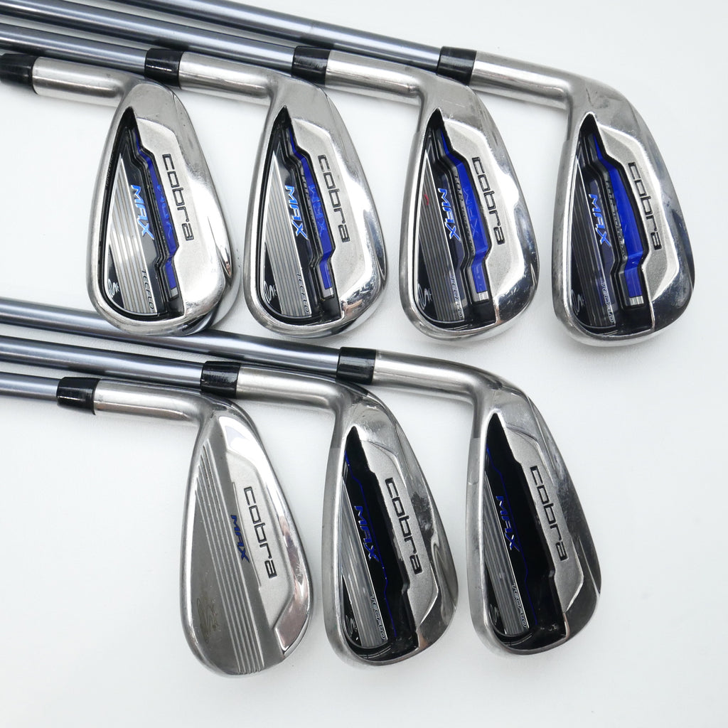 Used Cobra MAX Iron Set / 5 - SW / Lite Flex / Left-Handed