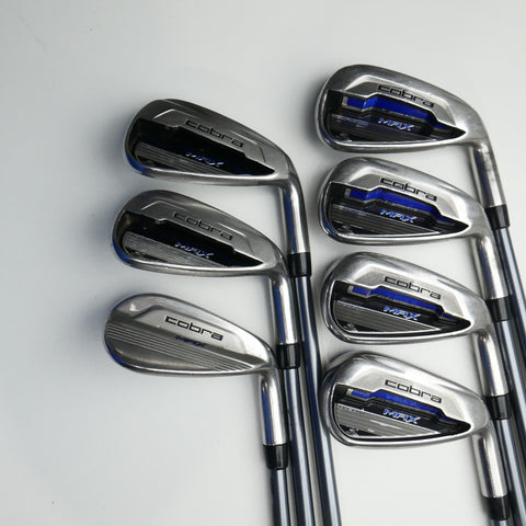 Used Cobra MAX Iron Set / 5 - SW / Regular Flex