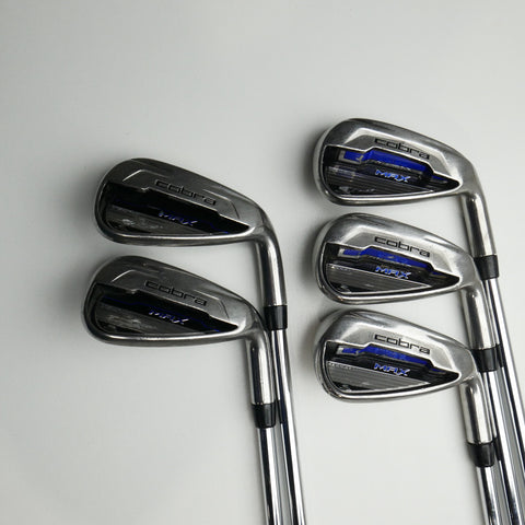Used Cobra MAX Iron Set / 6 - PW / Regular Flex