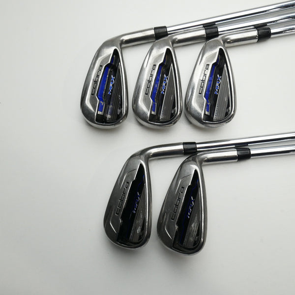 Used Cobra MAX Iron Set / 6 - PW / Regular Flex
