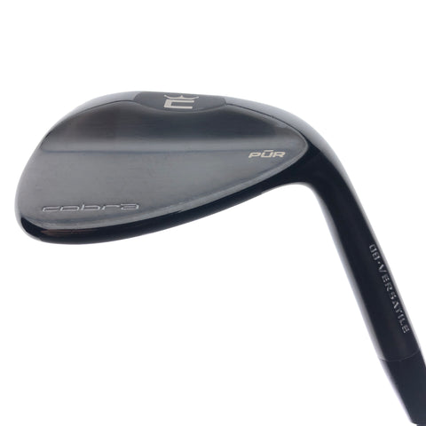 Used Cobra PUR Black Gap Wedge / 52.0 Degrees / Stiff Flex