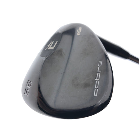 Used Cobra PUR Black Lob Wedge / 58.0 Degrees / Stiff Flex