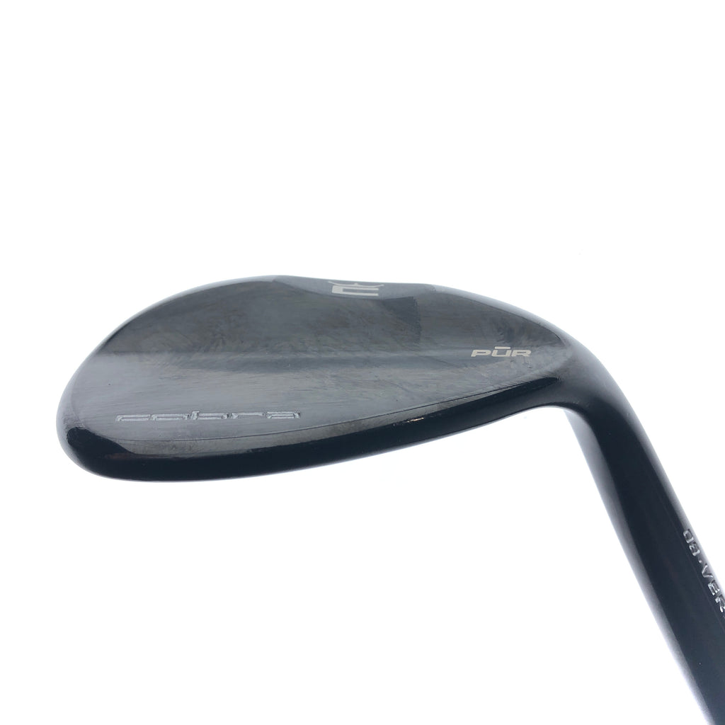 Used Cobra PUR Black Lob Wedge / 58.0 Degrees / Stiff Flex