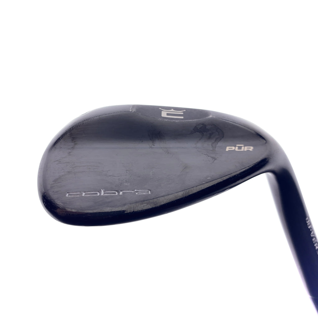 Used Cobra PUR Black Lob Wedge / 60.0 Degrees / Stiff Flex