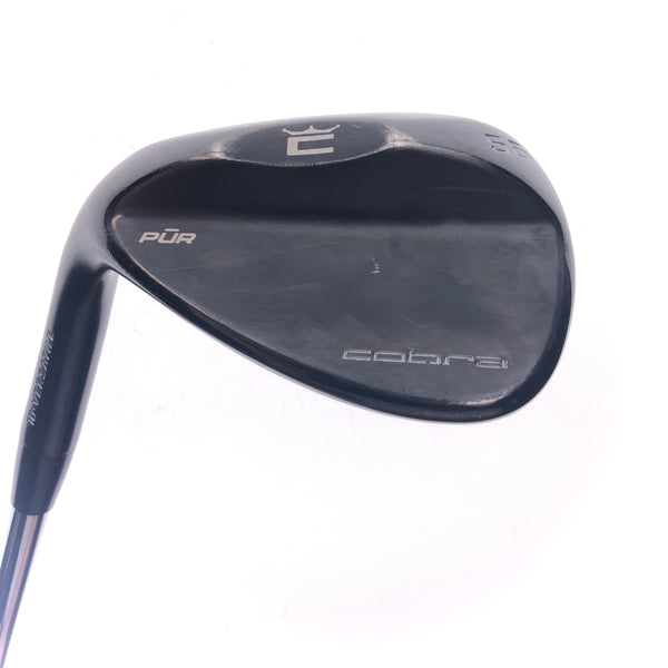 Used Cobra PUR Black Sand Wedge / 56.0 Degrees / Stiff Flex / Left-Handed