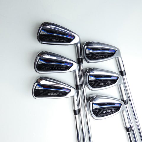 Used Cobra RAD Speed One Length Iron Set / 5 - PW / Regular Flex