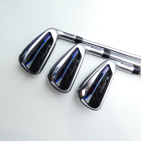 Used Cobra RAD Speed One Length Iron Set / 5 - PW / Regular Flex