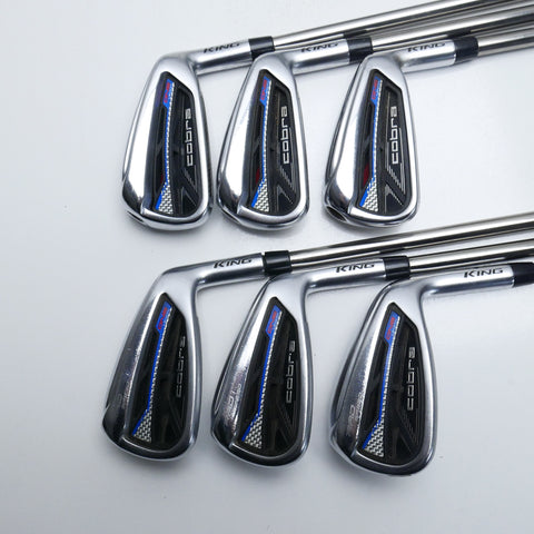 Used Cobra RAD Speed One Length Iron Set / 5 - PW / Regular Flex