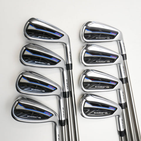 Used Cobra RAD Speed One Length Iron Set / 5 - SW + GW / Lite Flex