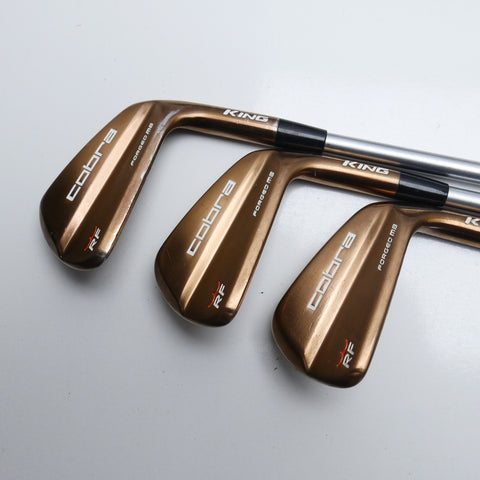 Used Cobra RF Forged MB Iron Set / 4 - PW / Stiff Flex