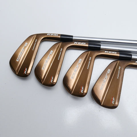 Used Cobra RF Forged MB Iron Set / 4 - PW / Stiff Flex