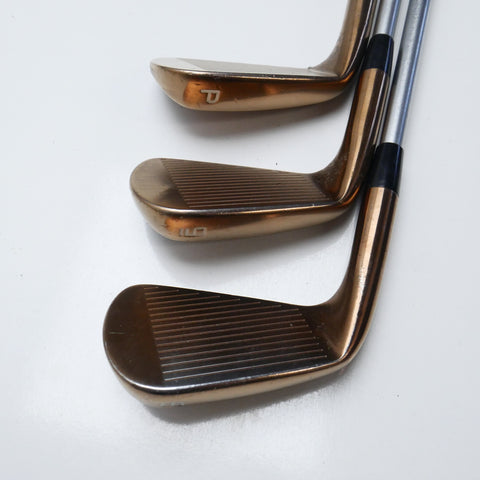 Used Cobra RF Forged MB Iron Set / 4 - PW / Stiff Flex