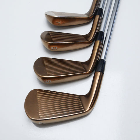 Used Cobra RF Forged MB Iron Set / 4 - PW / Stiff Flex