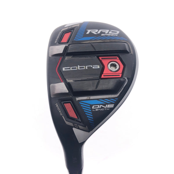 Used Cobra Rad Speed One Length 3 Hybrid / 19 Deg / Lite Flex / Left-Handed