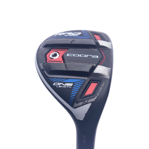Used Cobra Rad Speed One Length 5 Hybrid / 24 Degrees / Regular Flex