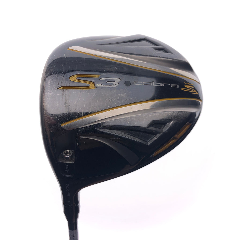 Used Cobra S3 Driver / 10.5 Degrees / Stiff Flex / Left-Handed