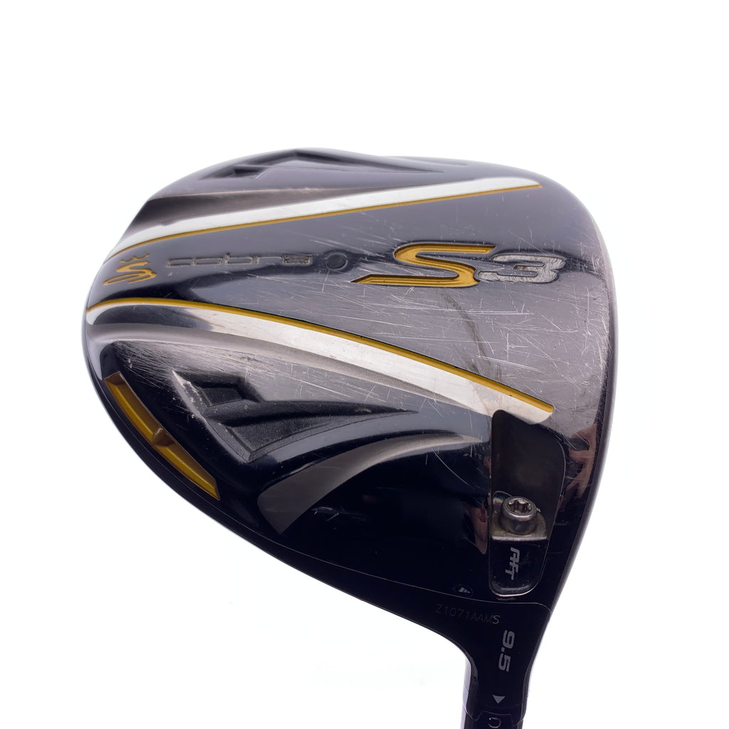 Used Cobra S3 Driver / 9.5 Degrees / Stiff Flex