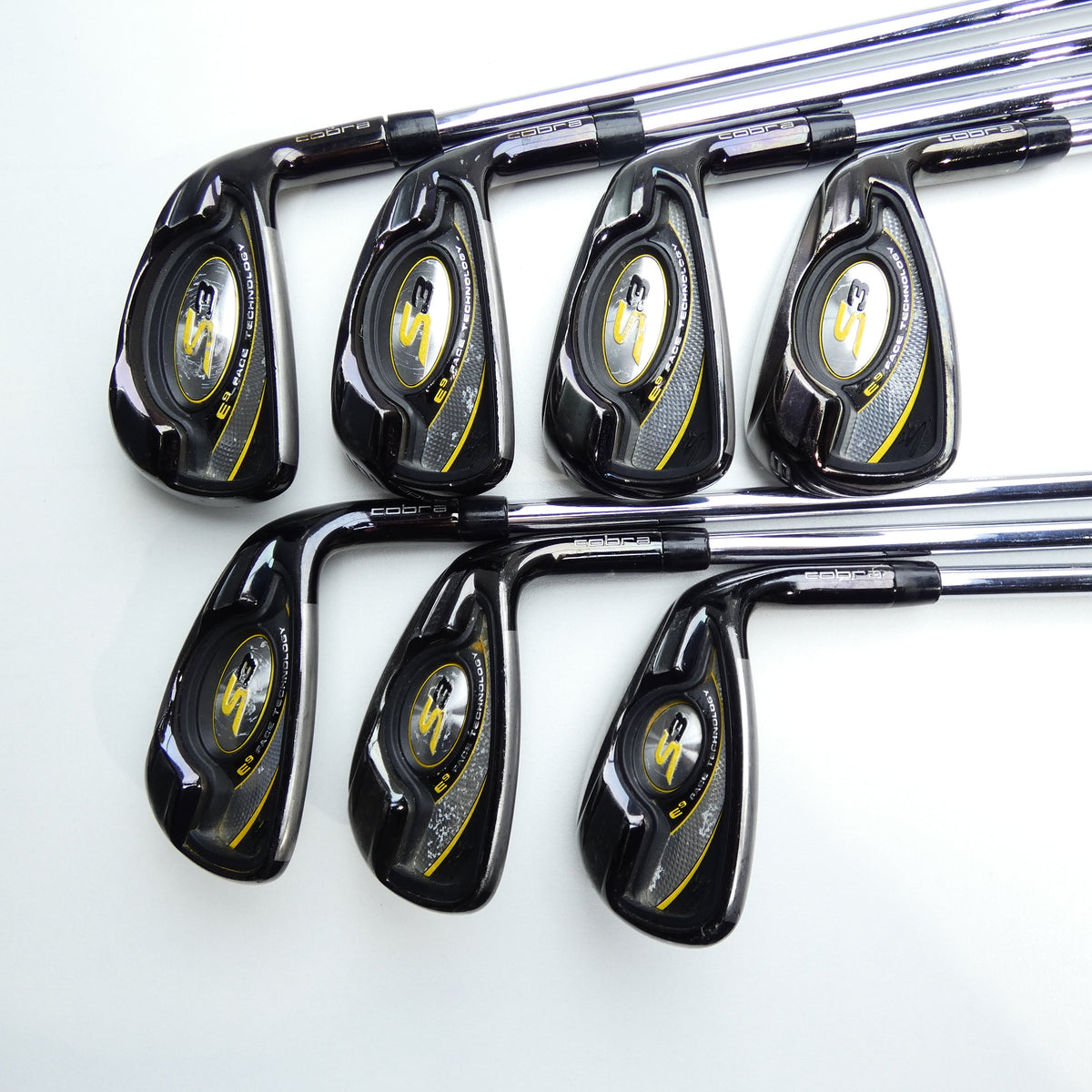 Used Cobra S3 Iron Set / 5 - SW / Regular Flex