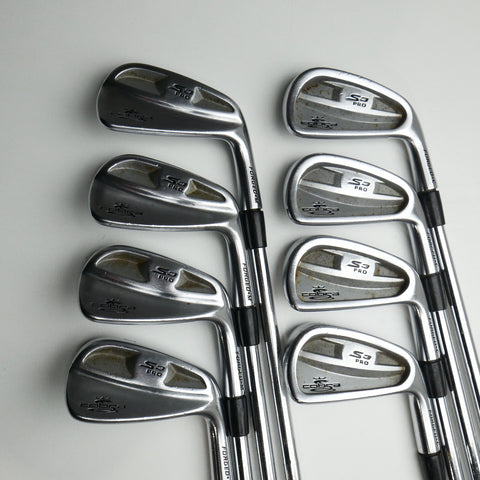 Used Cobra S3 Pro CB & MB Combo Iron Set / 3 - PW / Stiff Flex
