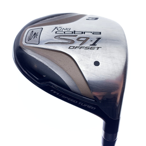 Used Cobra S9-1 M OS 3 Fairway Wood / 15.0 Degrees / A Flex