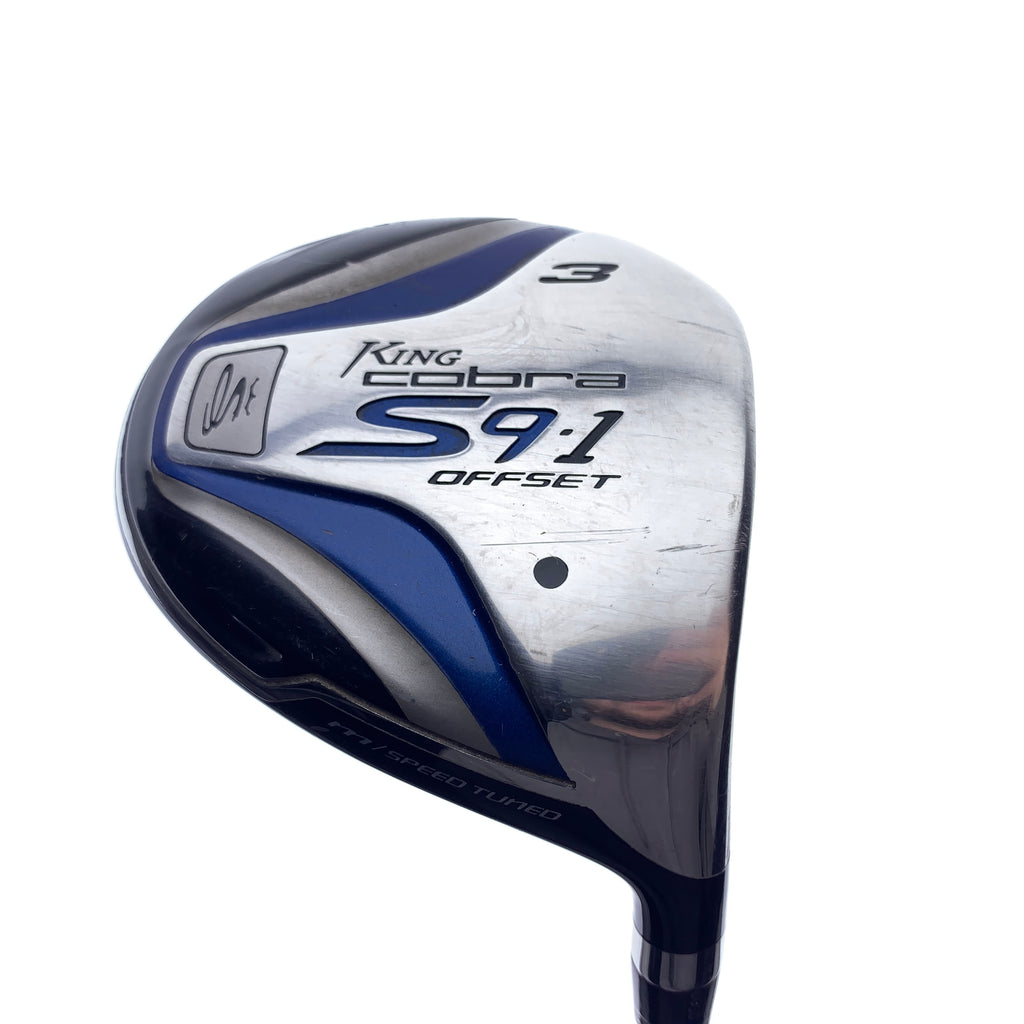 Used Cobra S9-1 M OS 3 Fairway Wood / 15.0 Degrees / Regular Flex