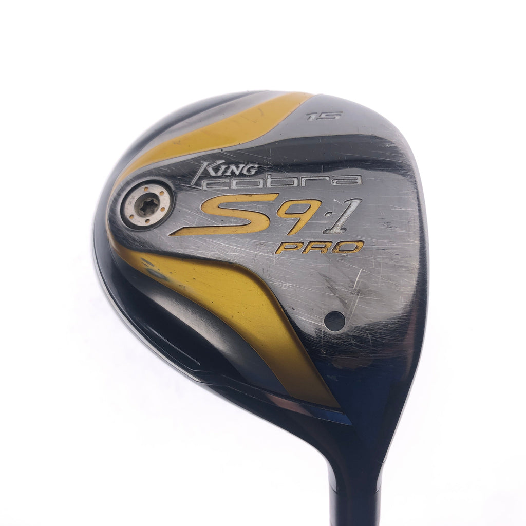 Used Cobra S9-1 Pro 3 Fairway Wood / 15 Degrees / Stiff Flex