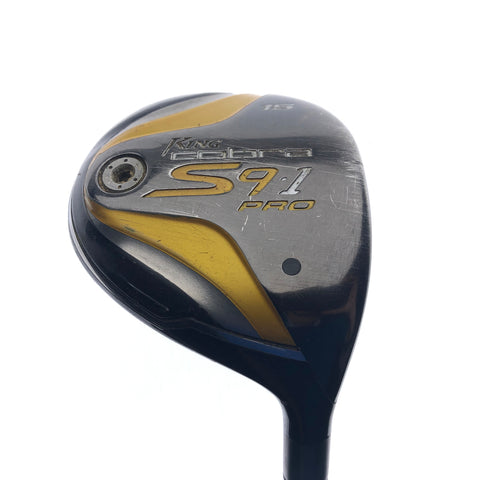 Used Cobra S9-1 Pro 3 Fairway Wood / 15 Degrees / Stiff Flex