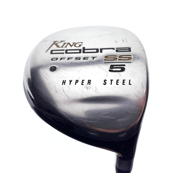 Used Cobra SS Hyper Steel 5 Fairway Wood / 18 Degrees / Stiff Flex