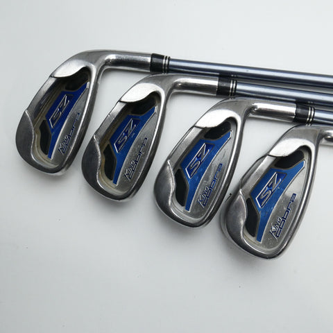 Used Cobra SZ 2009 Iron Set / 4 - SW / Ladies Flex / NO PW