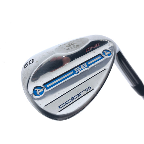 Used Cobra Snake Bite ONE Lob Wedge / 60.0 Degrees / Regular Flex