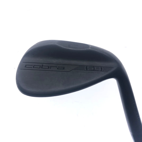 Used Cobra Snakebite 2023 Black Satin Gap Wedge / 50.0 Degrees / Stiff Flex
