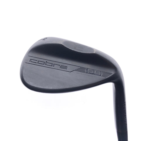 Used Cobra Snakebite 2023 Black Satin Gap Wedge / 52.0 Degrees / Stiff Flex